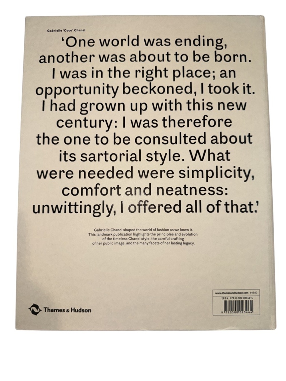 Gabrielle Chanel Fashion Manifesto - Picture 3 of 5